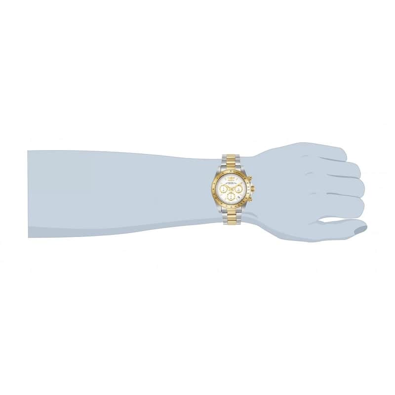 Invicta Men's 9212 Speedway Quartz Chronograph White Dial Watch