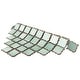 preview thumbnail 8 of 10, Merola Tile Hudson Tangier Mint Green 12-3/8" x 12-3/8" Porcelain Floor and Wall Tile