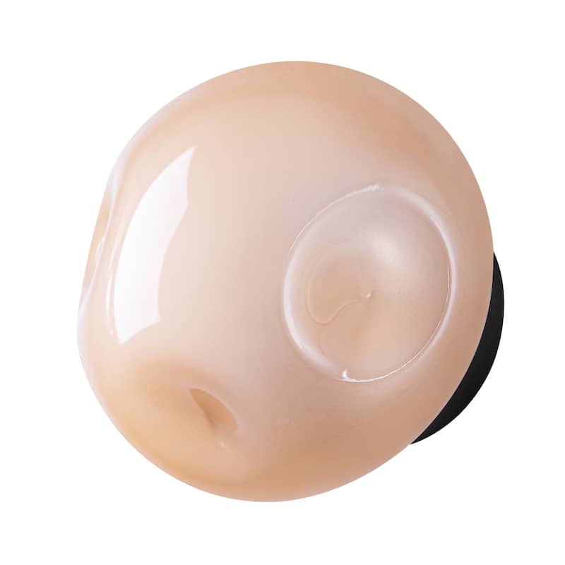 7.1" W Mid-Century Modern Matte Black Wall Sconce with Hand-Blown Smoked Gray/Pink Glass Shade for Bathroom, Staircase