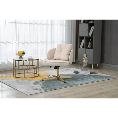 Classic Office Desk Chair, Vanity Chair, Modern Adjustable Home Computer Executive Chair Swivel Task Chair for Living Room