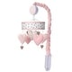 preview thumbnail 4 of 4, Lambs & Ivy Signature Heart to Heart Pink/White Musical Baby Crib Mobile