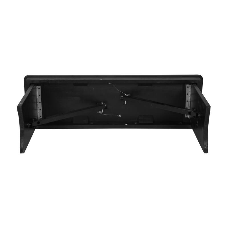 40" x 12" Antique Rustic Solid Pine Folding Farm Bench