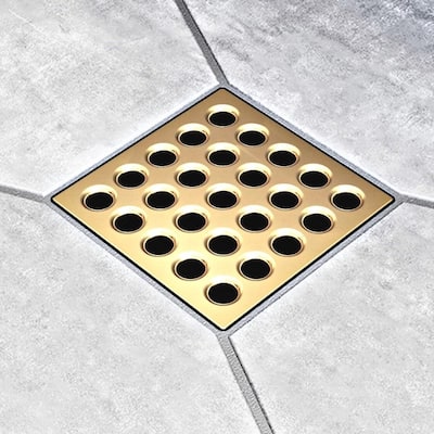 Ebbe America E4412 PRO Drain Cover - Champagne Gold