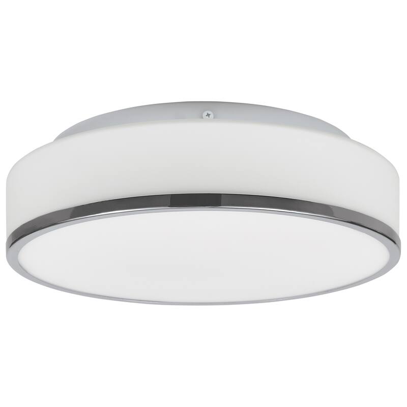 Access Lighting Aero Flush Mount - 10" - Chrome Finish - Replaceable LED - Bulb Included