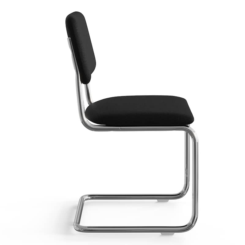 Hayward Fabric Side Chair Chrome Frame (Set Of 2)