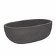 preview thumbnail 126 of 144, Avalon NativeStone Freestanding Soaking Tub 66" - Slate