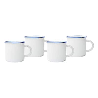 Tinware Mugs- Set of 4