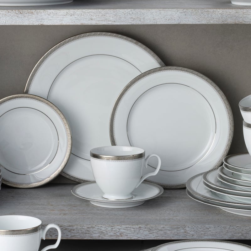 Noritake Charlotta 60-Piece Dinnerware Set, Service For 12