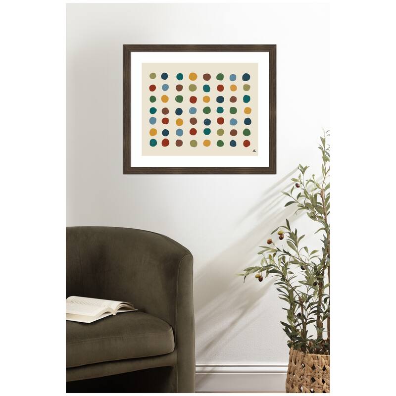 Kate and Laurel Meditation No. 3 by Kelly Knaga Framed Wall Art Print
