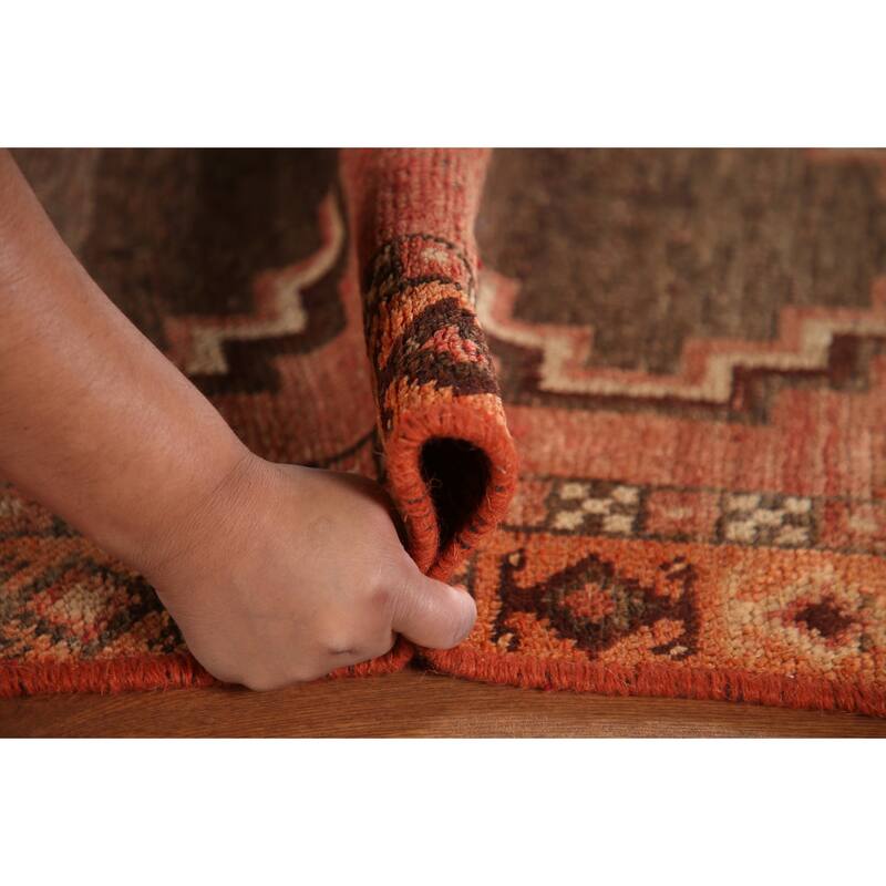 Vegetable Dye Lori Persian Antique Area Rug Handmade Wool Carpet - 3'10"x 6'10"