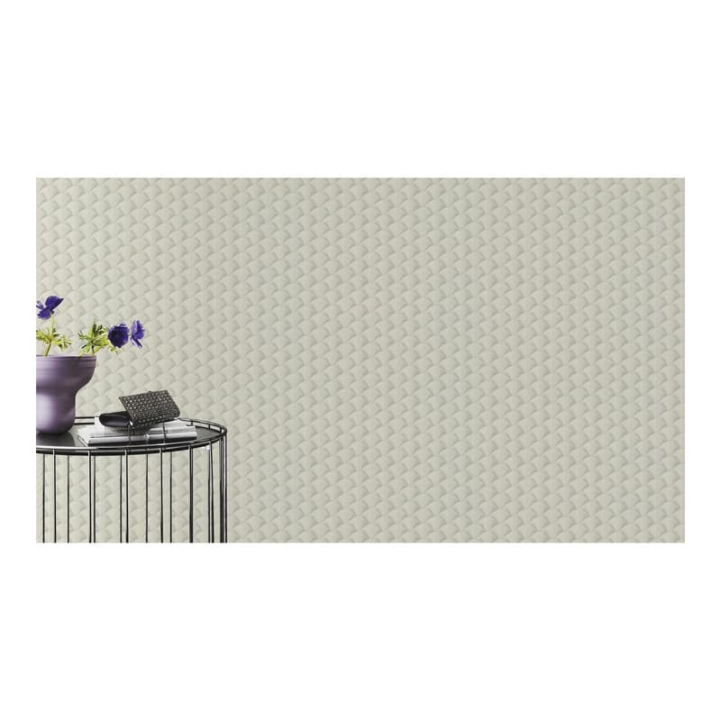 Rasch Lanux Off-White Fan Wallpaper - 20.5 x 396 x 0.025