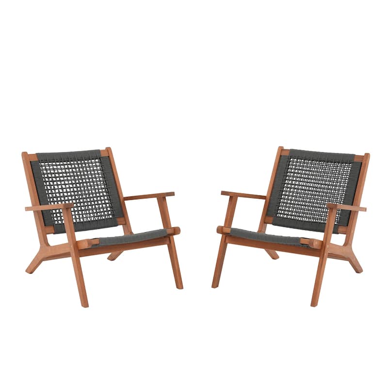 Outdoor 2 pieces Acacia Wood Chair