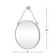preview thumbnail 5 of 5, FirsTime & Co. Dockline Round Mirror, American Crafted, Oil Rubbed Bronze, Mirror, 22 x 2 x 33.5 in