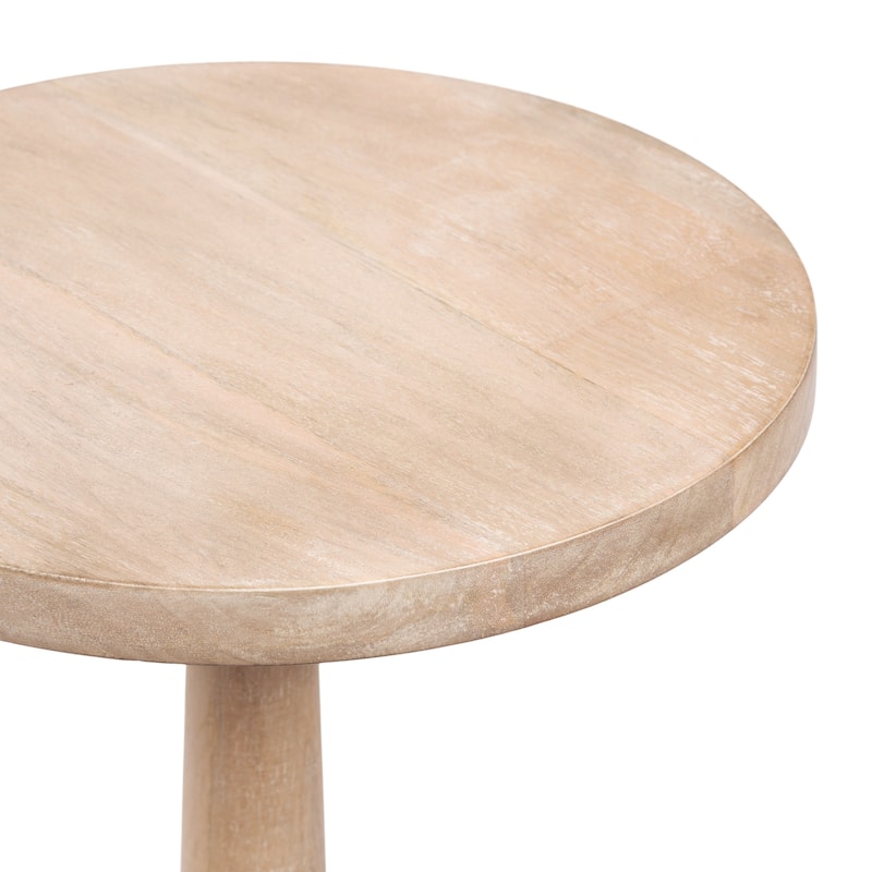 Kate and Laurel Wegner Wooden Drink Table