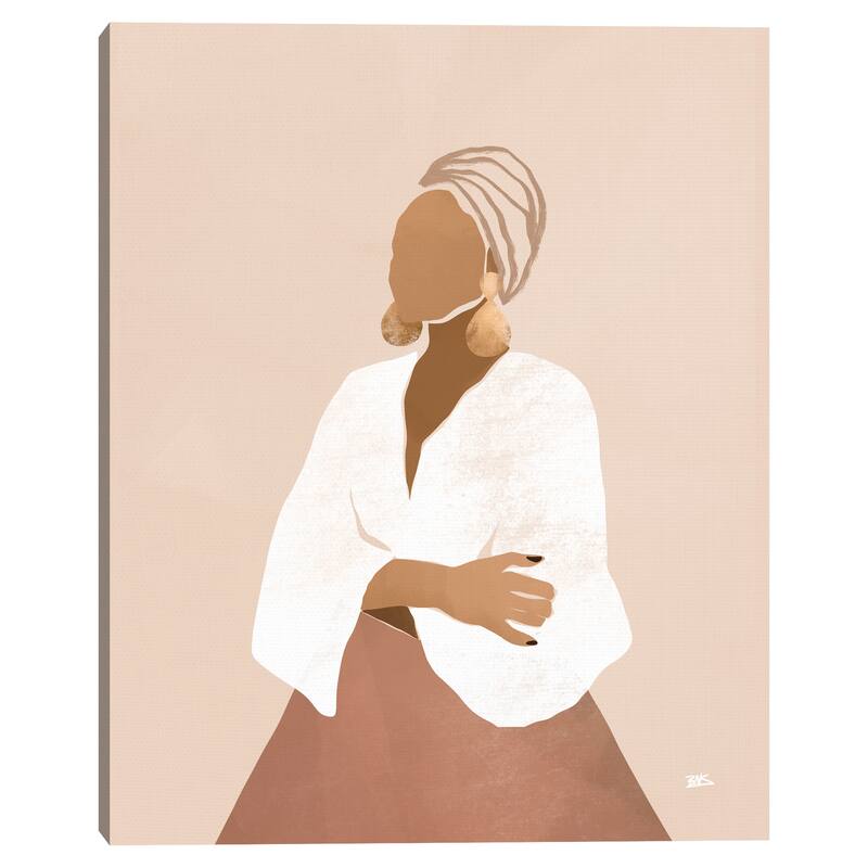 Celia (pink) Canvas Art Print