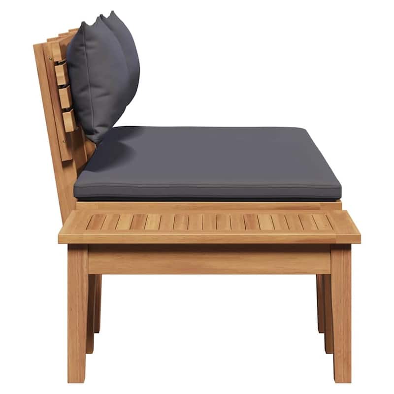 vidaXL Garden Bench Brown Solid Teak wood