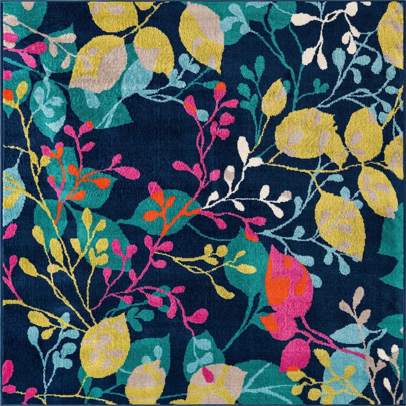 Contemporary Chorisia Collection Area Rug