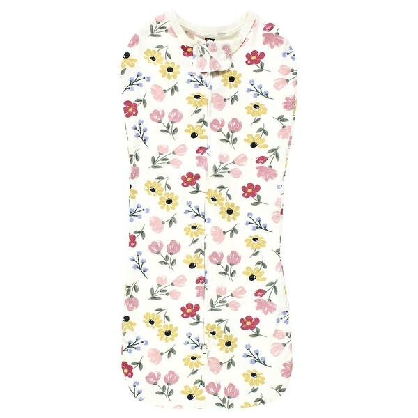 slide 1 of 1, Hudson Baby Infant Girl Sleep Pod, Soft Painted Floral, 0-2 Months - Soft Painted Floral - 0-2 Months 0-2 Months - Soft Painted Floral