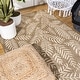 preview thumbnail 182 of 211, JONATHAN Y Galon Palm Frond Indoor/Outdoor Area Rug