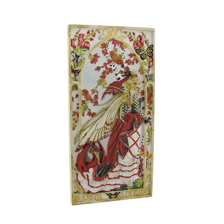 Shop Nene Thomas Snapdragon Fairy And Dragon Wall Plaque 7 75