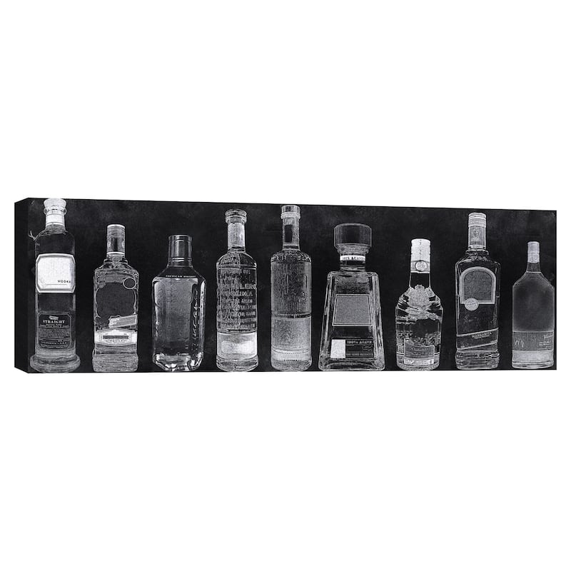Bar Cart Canvas Art Print