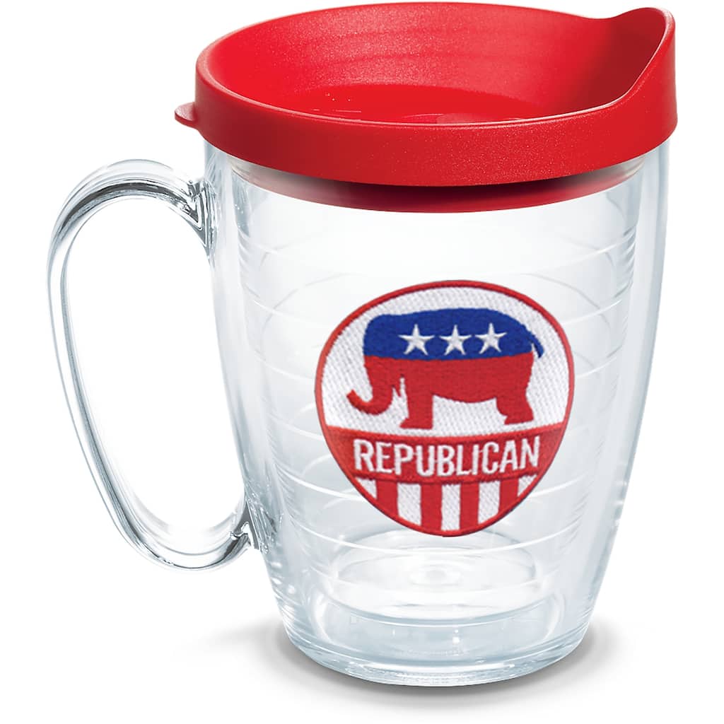 Tervis Republican Elephant Made in USA Double Walled Insulated Travel Tumbler, Classic - 16oz Mug