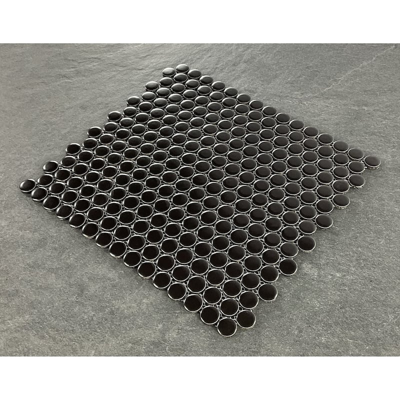 Porcelain Mosaic Tiles - Penny Round for Wall and Floor