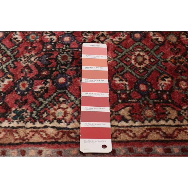 ECARPETGALLERY Hand-knotted Andelz Copper Wool Rug - 2'11 x 9'10