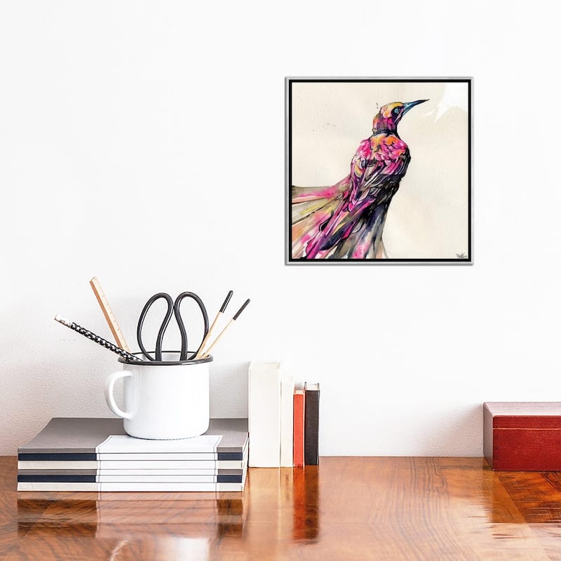 iCanvas "Grackle I" by Swartz Brothers Art Framed