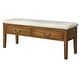 preview thumbnail 2 of 11, Lifestorey Palmer Solid Wood Bench with Storage