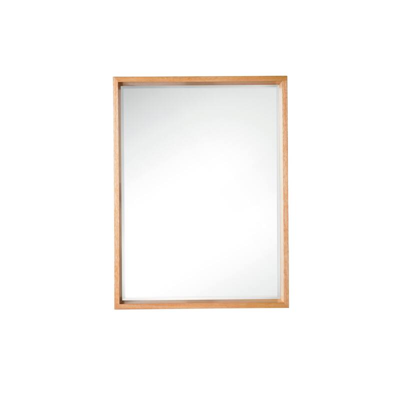 James Martin Vanities Milan 23.6" Rectangular Cube Mirror