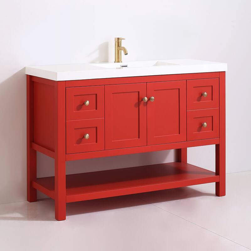 Winslow 48" Single Bathroom Vanity Set