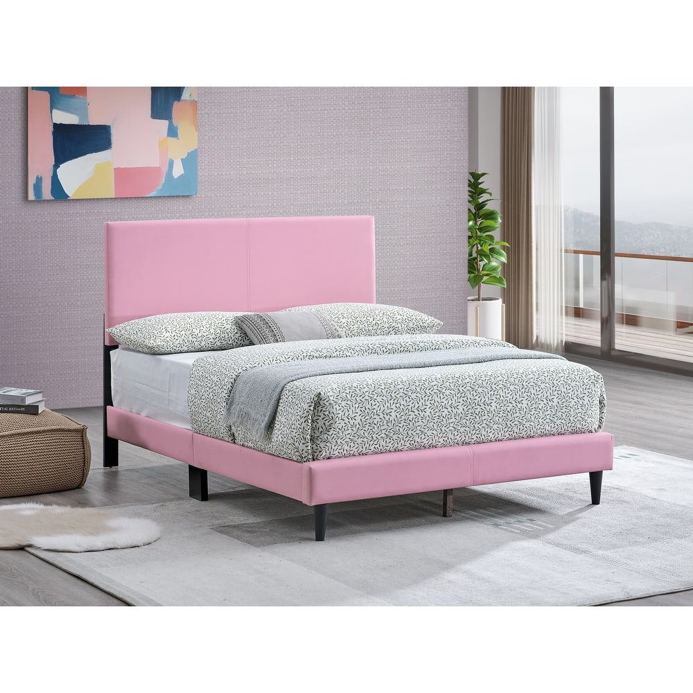 Glory Furniture Baron Upholstered PlatForm Bed