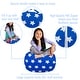 preview thumbnail 172 of 187, Kids Bean Bag Chair Cover Stuffed Animal Storage or Toy Organizer