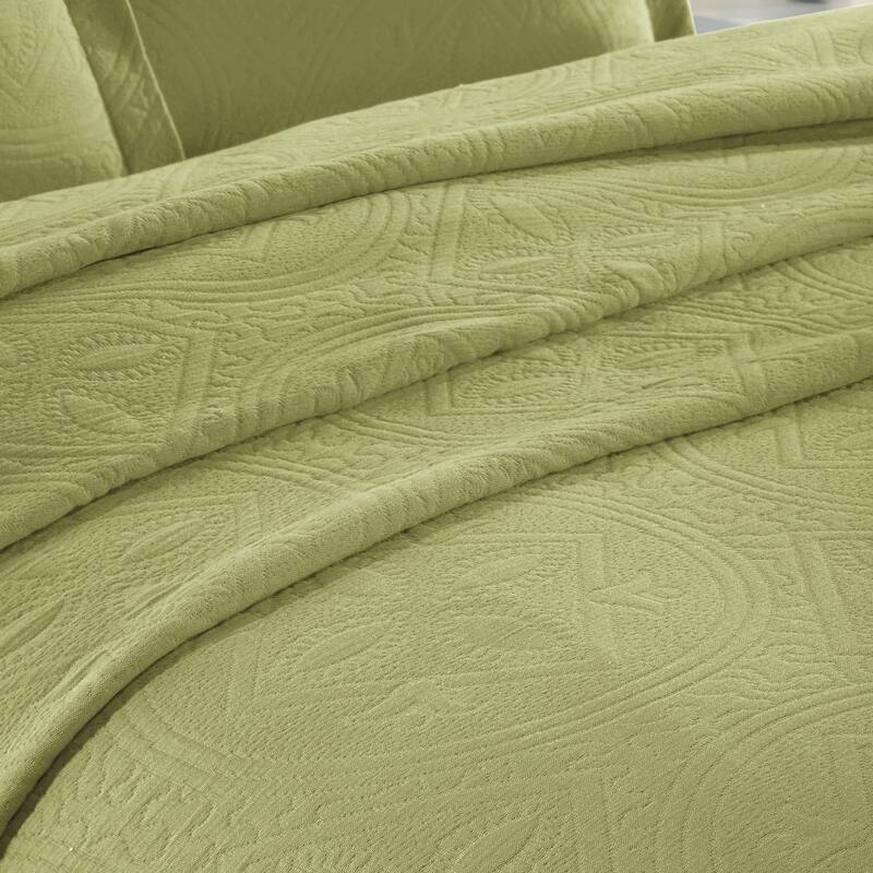 Superior Celtic Circle Cotton Decorative Bedspread Set