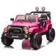 preview thumbnail 64 of 78, 24V Electric Kids Ride-On Vehicle, Parent-Controlled Car with Adjustable Speeds, Pull Rod, Storage & LED Lights