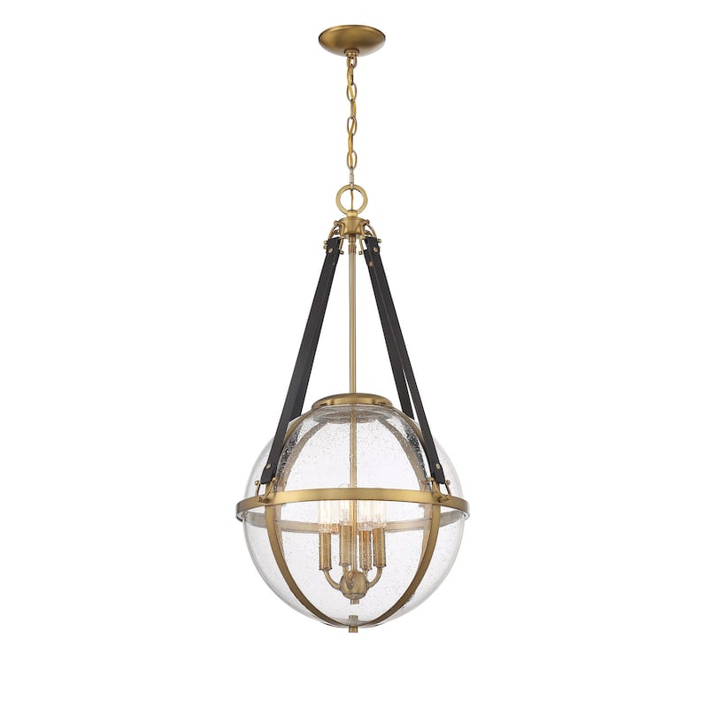 Savoy House 7-1836-4 Bozeman 4 Light 18" Wide Globe Chandelier