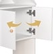 preview thumbnail 11 of 16, Versatile Children's Bookshelf with House-Shaped Design, Multi-Functional Storage for Books and Toys, Adjustable Placement