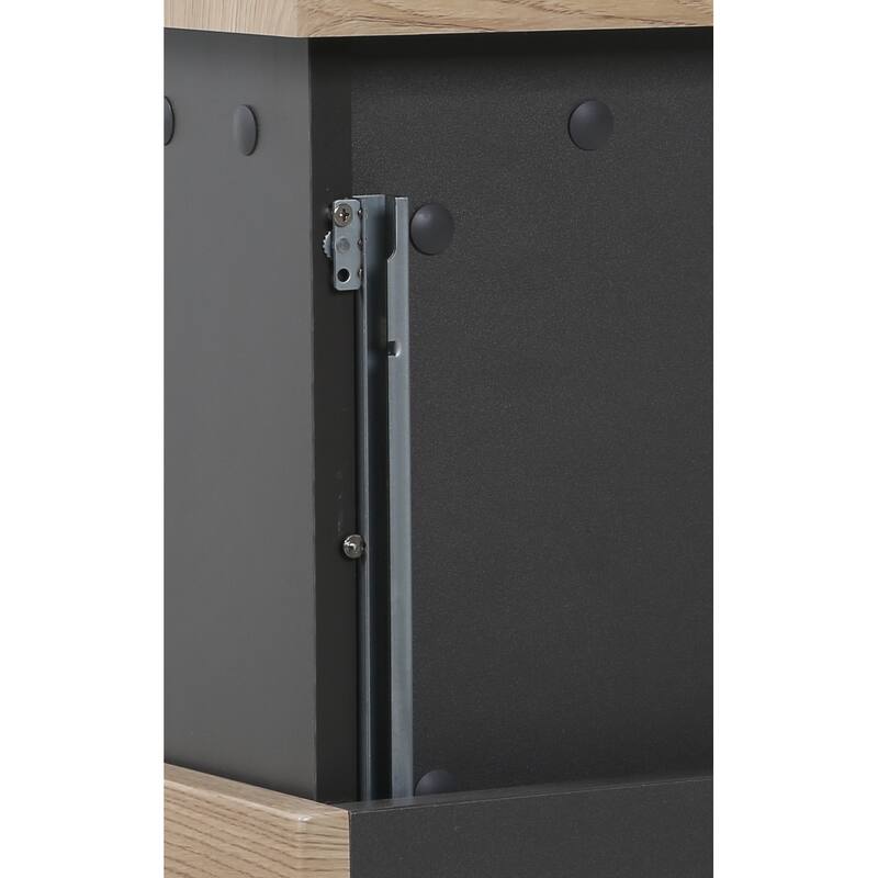 24'' Floating Bathroom Vanity with Sink Combo,Wall-Mounted Striped Bathroom Storage Cabinet with Drawer and Solid Surface Basin
