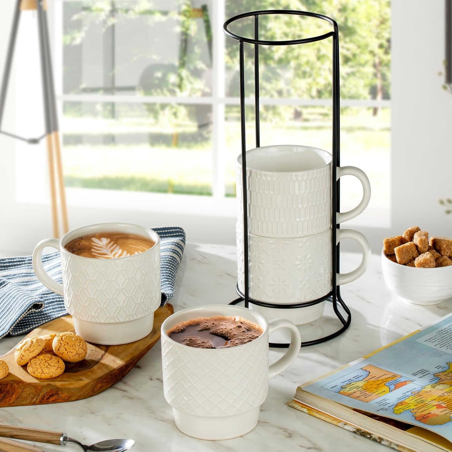 Stoneware coffee mug sets cheap