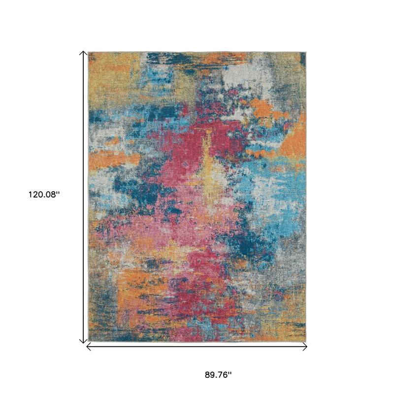 HomeRootsAbstract Modern Runner Area Rug