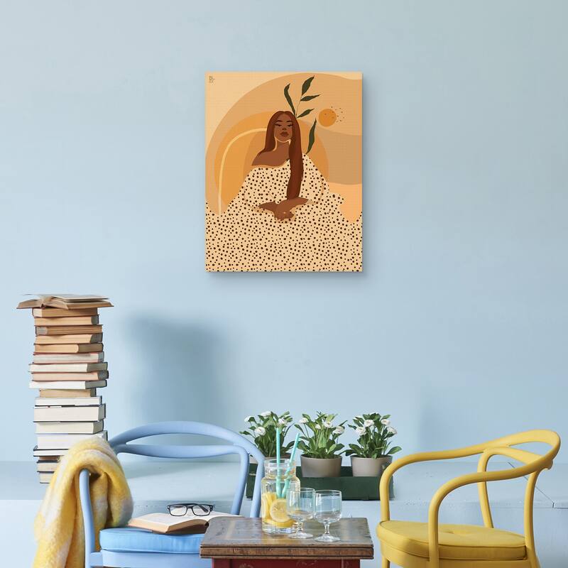 Her Strength by Princella Canvas Art Print