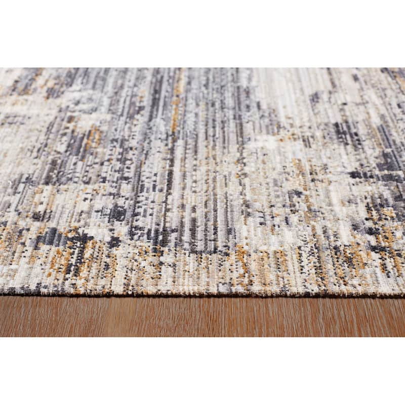 Terra by Obeetee Ava Abstract Multi Rug