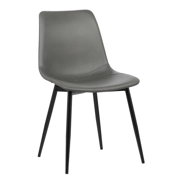 Monte Faux Leather or Fabric Dining Accent Chair