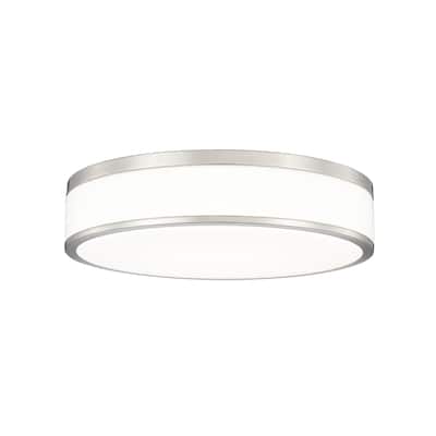 Z-Lite 1012F16-LED Ballord 16" Wide Flush Mount Drum Ceiling Fixture