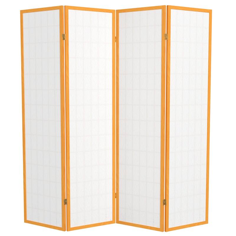Wood and Rice Paper Windowpane Shoji Screen (China)