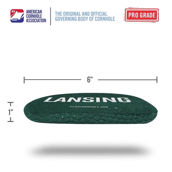 East Lansing Green Dual Sided Cornhole Bags
