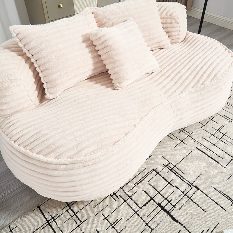 Comfort Lounger High Back Bean Bag Chair
