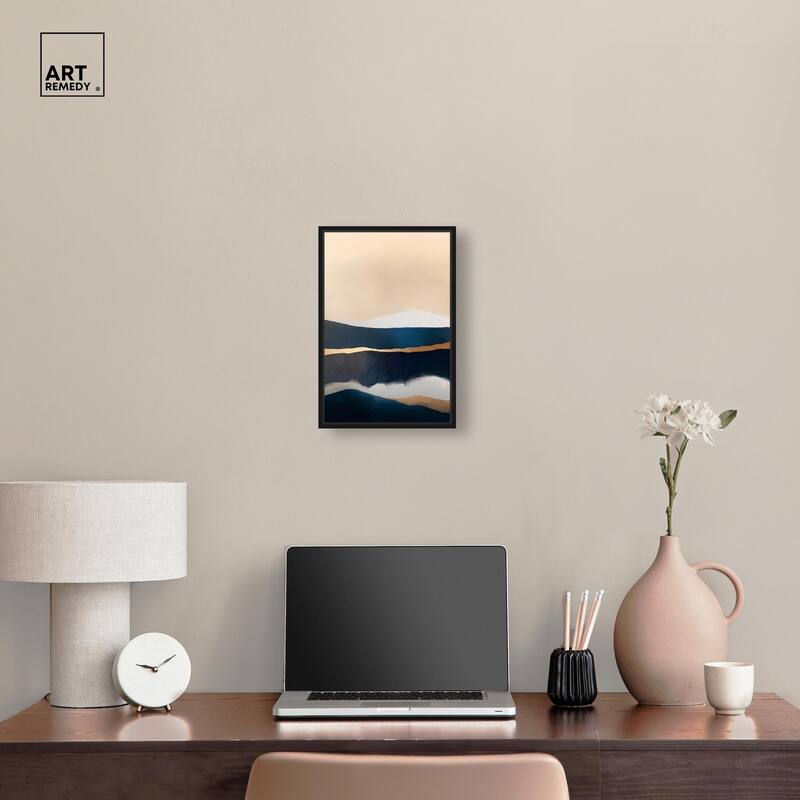 Golden Seam I Canvas by Art Remedy