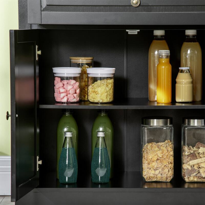 Buffet Cabinet with 2 Drawers and Adjustable Shelves